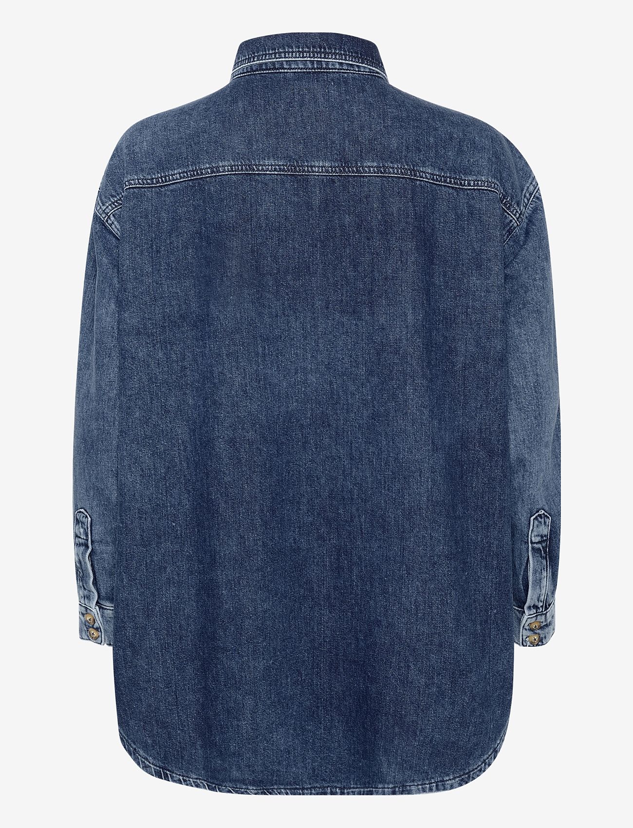 My Essential Wardrobe - MaloMW 143 Shirt - denimskjorter - medium blue wash - 1