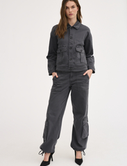 My Essential Wardrobe - LaraMW 149 Cargo Pant - cargo-hosen - iron grey - 3