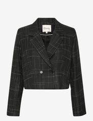 My Essential Wardrobe - FrejaMW Short Blazer - vakarėlių drabužiai išparduotuvių kainomis - black - 0