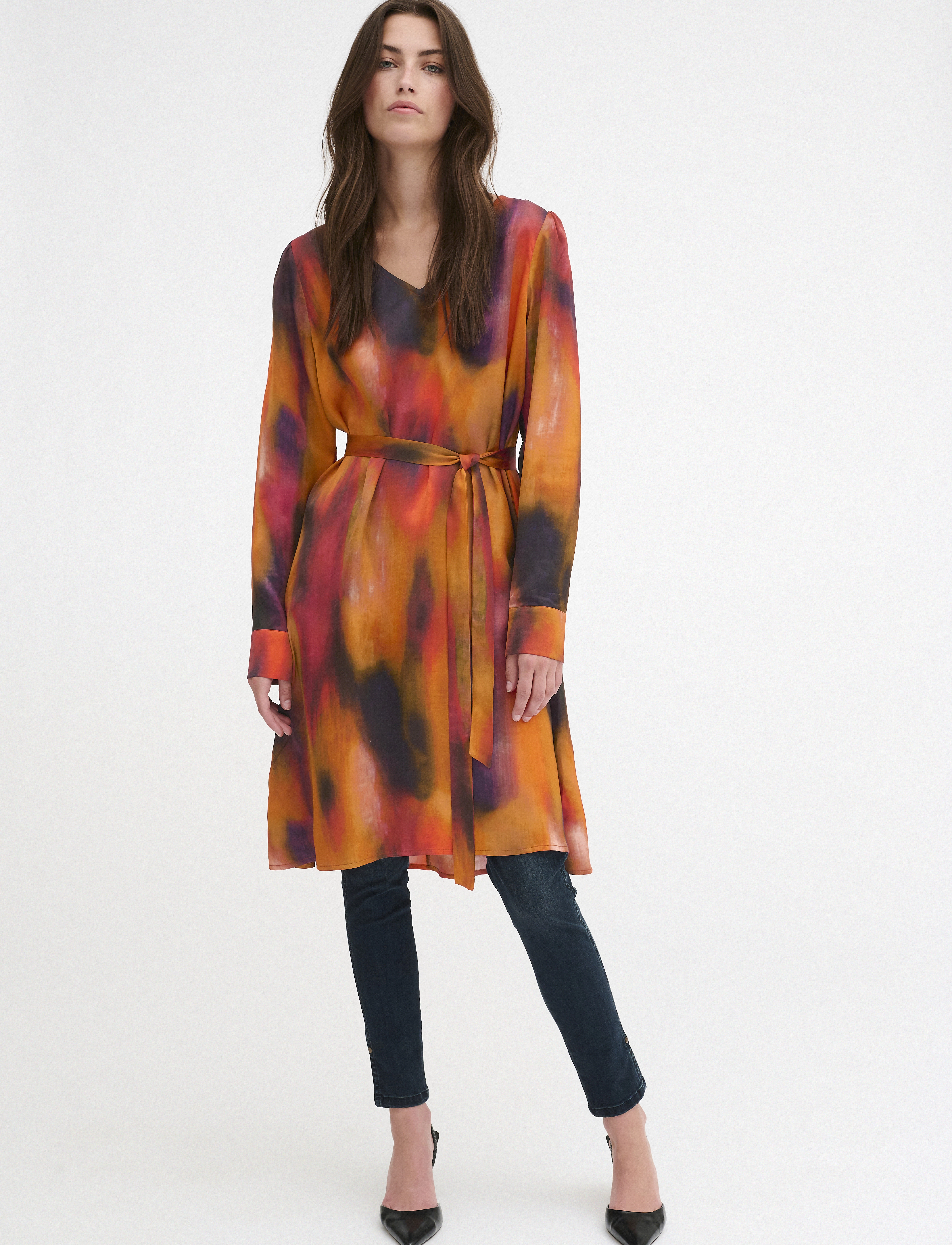 My Essential Wardrobe Tamaramw Dress, 36, Dresses, Orange - Short Frauen