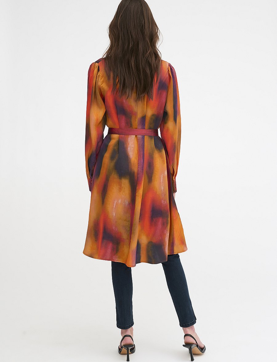 My Essential Wardrobe - TamaraMW Dress - korta klänningar - cherry tomato aop - 4