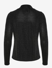 My Essential Wardrobe - DentonMW Hole Blouse - langärmlige blusen - black - 1