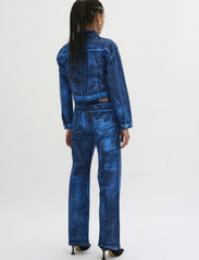My Essential Wardrobe - AspenMW 153 Short Jacket - vårjakker - dark blue w. blue glitter - 3