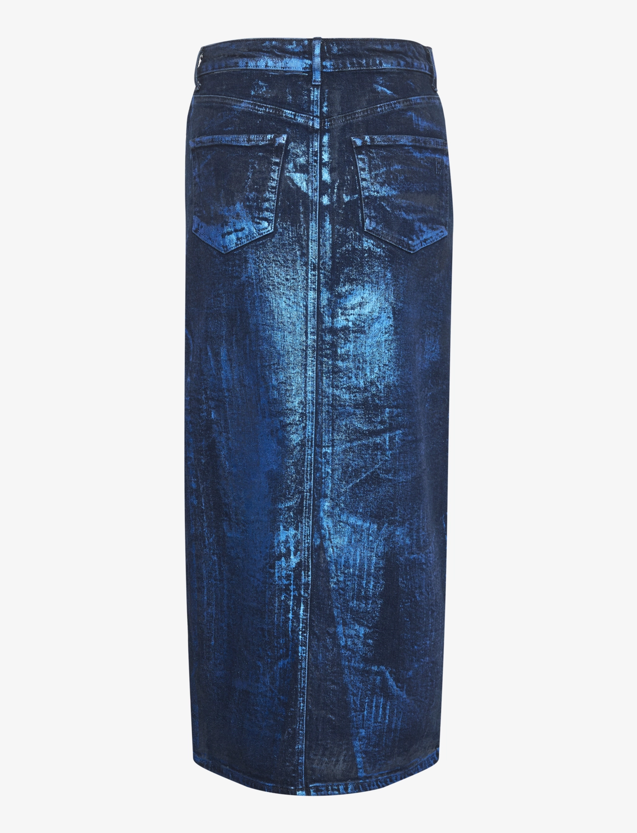 My Essential Wardrobe - AspenMW 153 Skirt - denimnederdele - dark blue w. blue glitter - 2