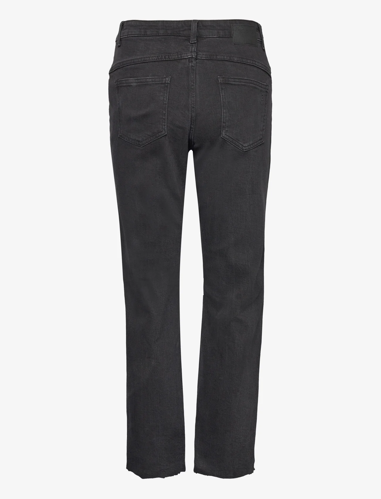 My Essential Wardrobe - ShadeMW 155 High Straight Y - straight jeans - dark grey wash w. stones - 1