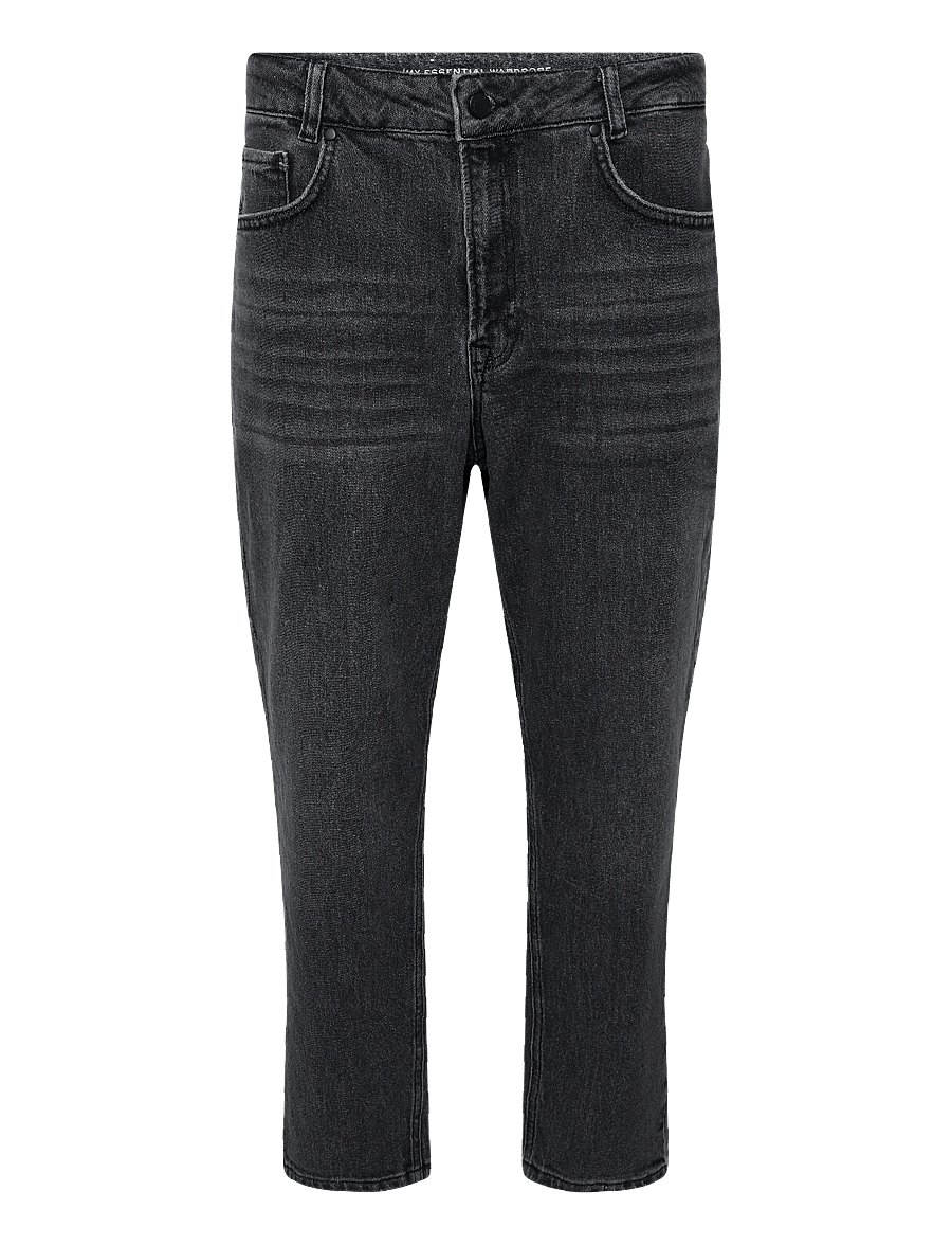 My Essential Wardrobe - JEANS TAPERED 04 THE MOMMY 139 - schmal zulaufende jeans - dark grey retro wash - 0