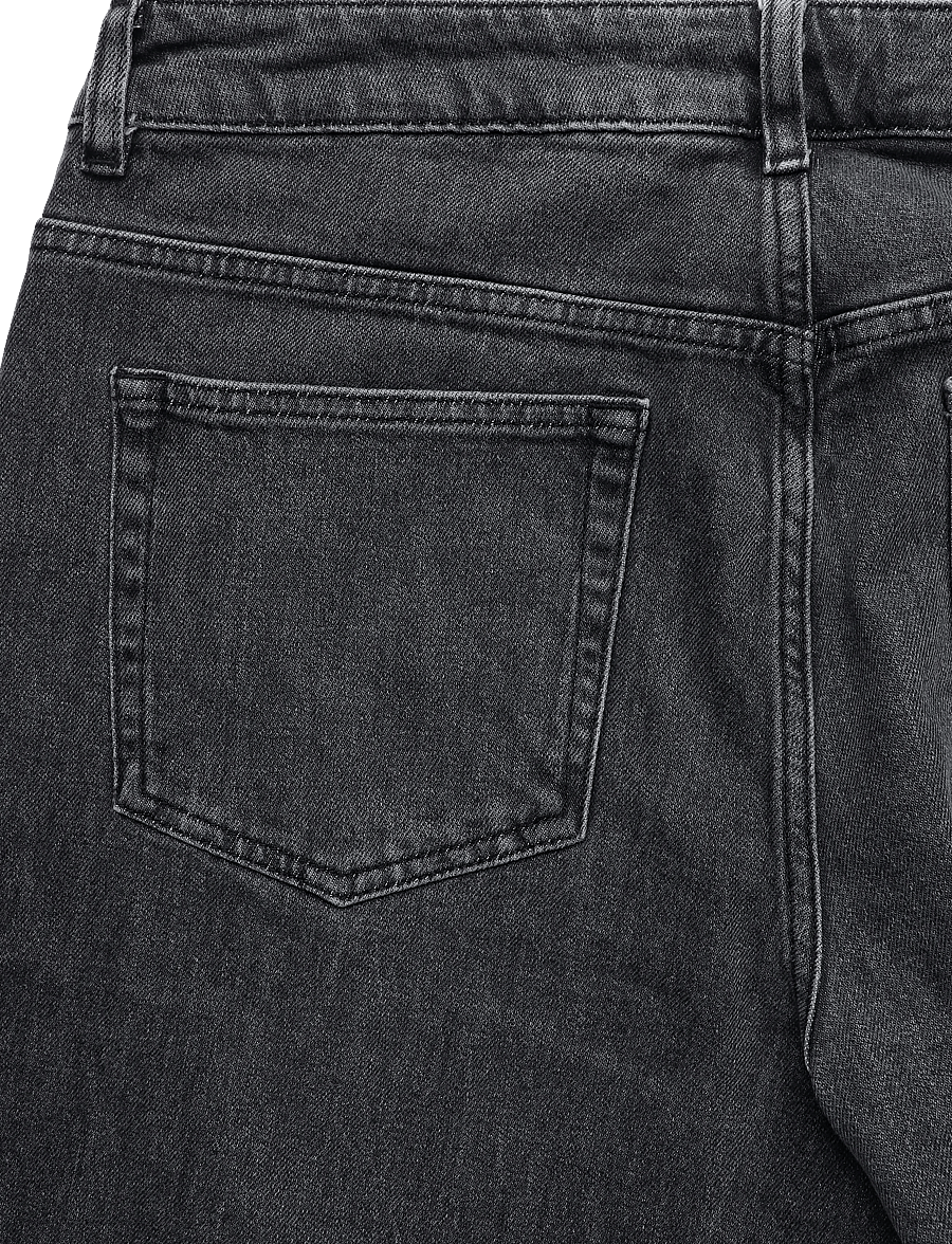 My Essential Wardrobe - JEANS TAPERED 04 THE MOMMY 139 - schmal zulaufende jeans - dark grey retro wash - 4