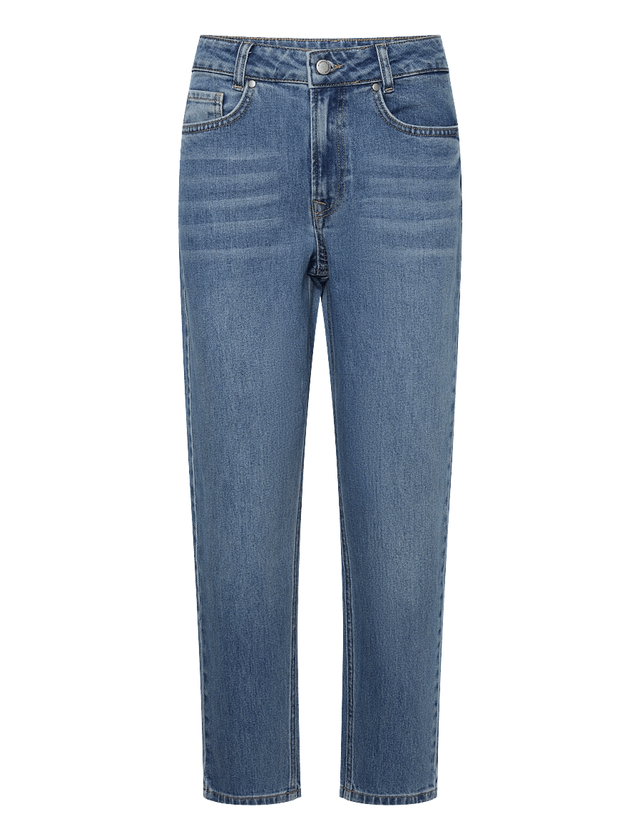 My Essential Wardrobe - JEANS TAPERED 04 THE MOMMY 139 - alt kitsenevad teksad - medium blue retro wash - 0