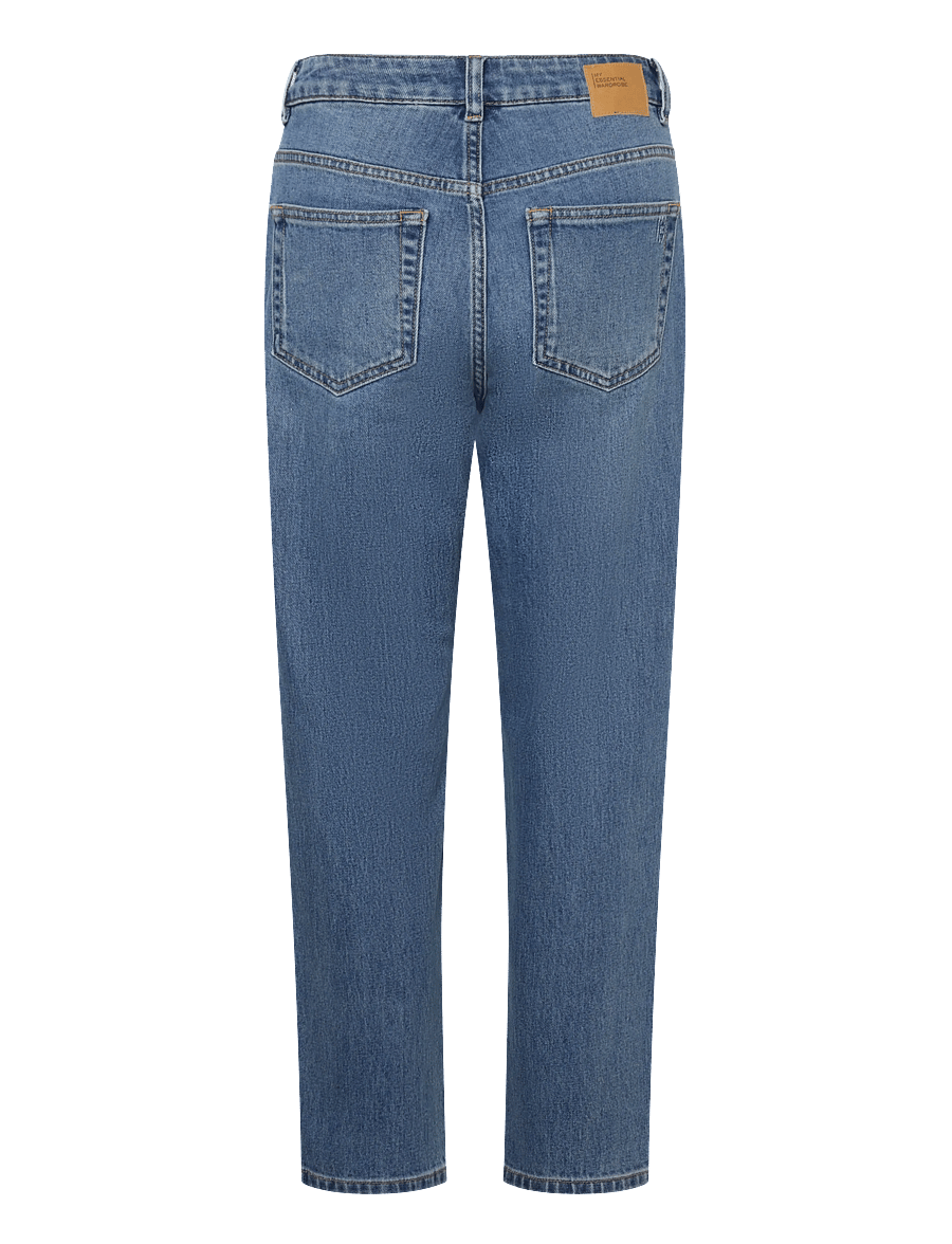 My Essential Wardrobe - JEANS TAPERED 04 THE MOMMY 139 - alt kitsenevad teksad - medium blue retro wash - 1