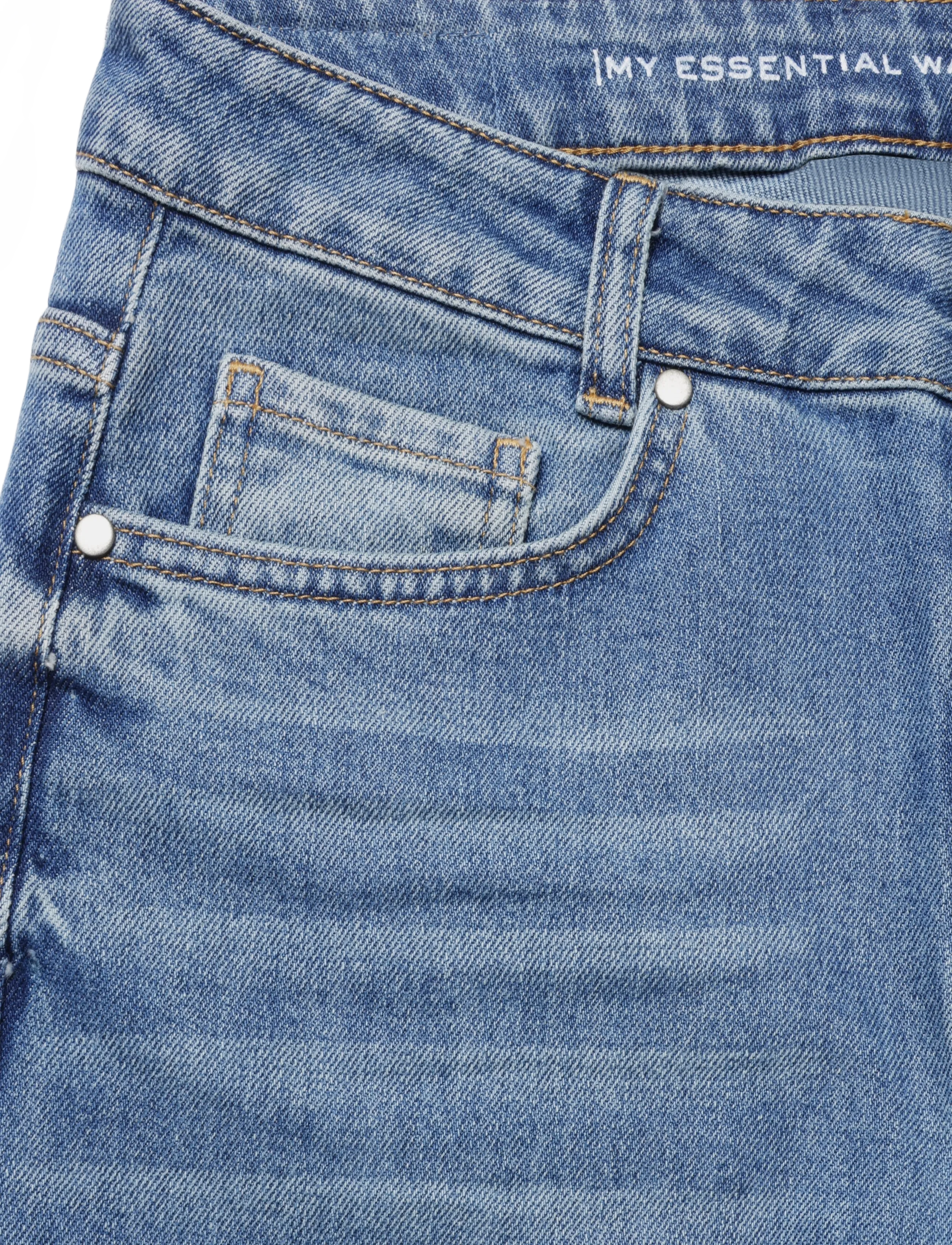 My Essential Wardrobe - JEANS TAPERED 04 THE MOMMY 139 - alt kitsenevad teksad - medium blue retro wash - 2