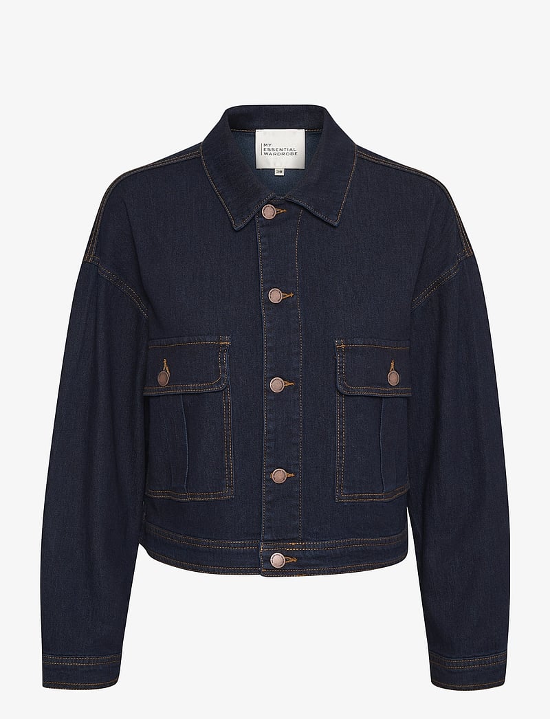 My Essential Wardrobe - LaraMW 115 Jacket - teksatagid - dark blue un-wash - 1