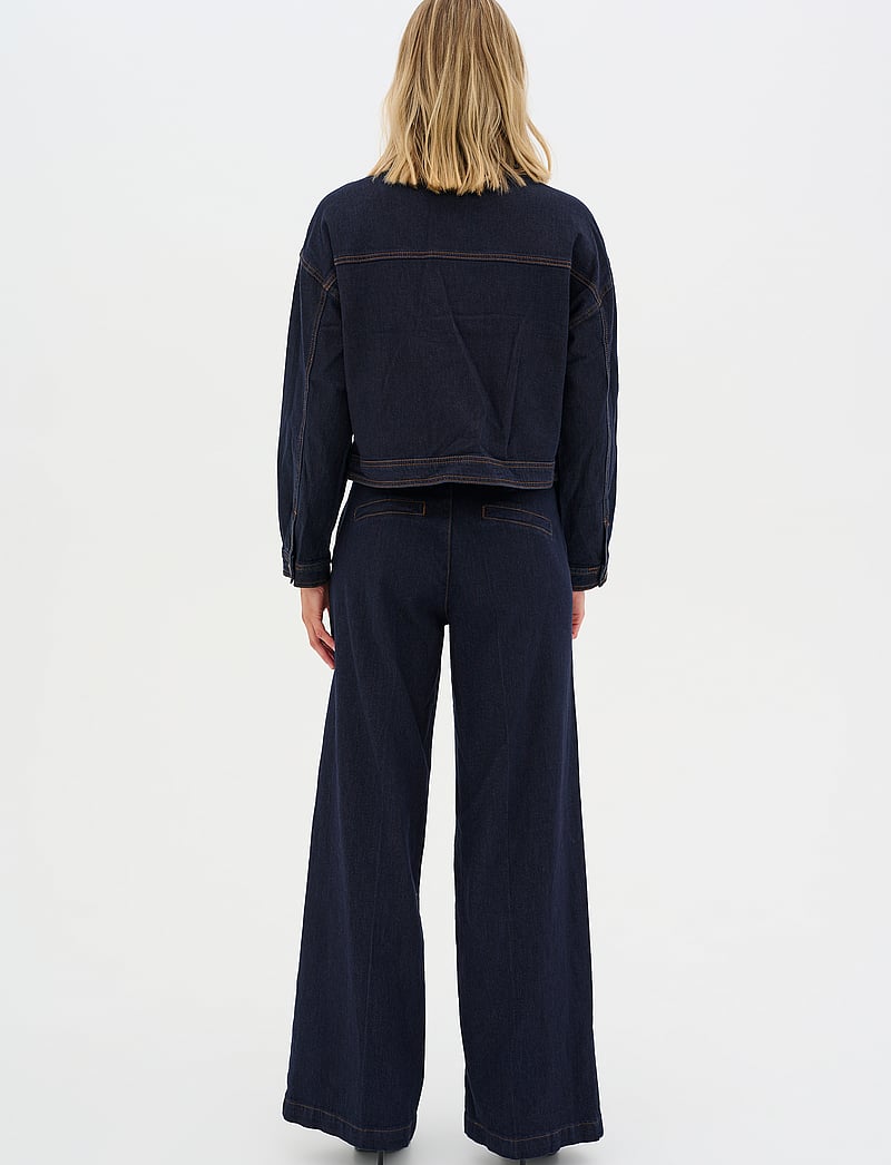 My Essential Wardrobe - LaraMW 115 Jacket - teksatagid - dark blue un-wash - 4