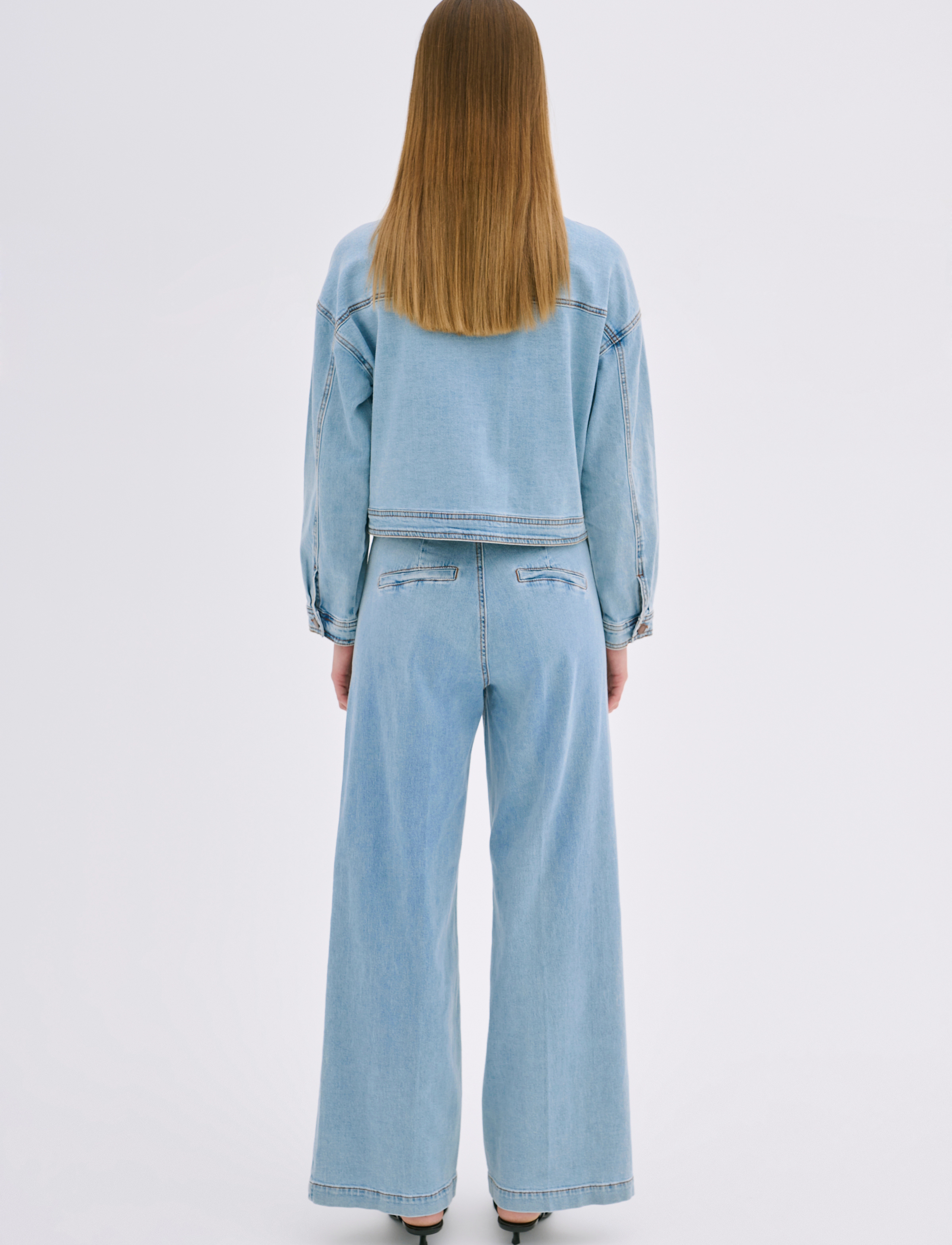My Essential Wardrobe - LaraMW 115 Jacket - jeansjacken - light blue wash - 4