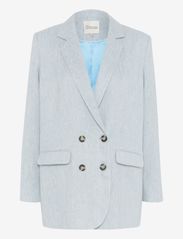 My Essential Wardrobe - ElisaMW Blazer - vakarėlių drabužiai išparduotuvių kainomis - clear sky / off white melange - 0