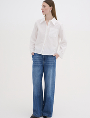 My Essential Wardrobe - ZeniaMW Shirt - langermede skjorter - snow white - 3