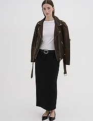 My Essential Wardrobe - SpaceMW Skirt - ołówkowe spódnice - black - 3