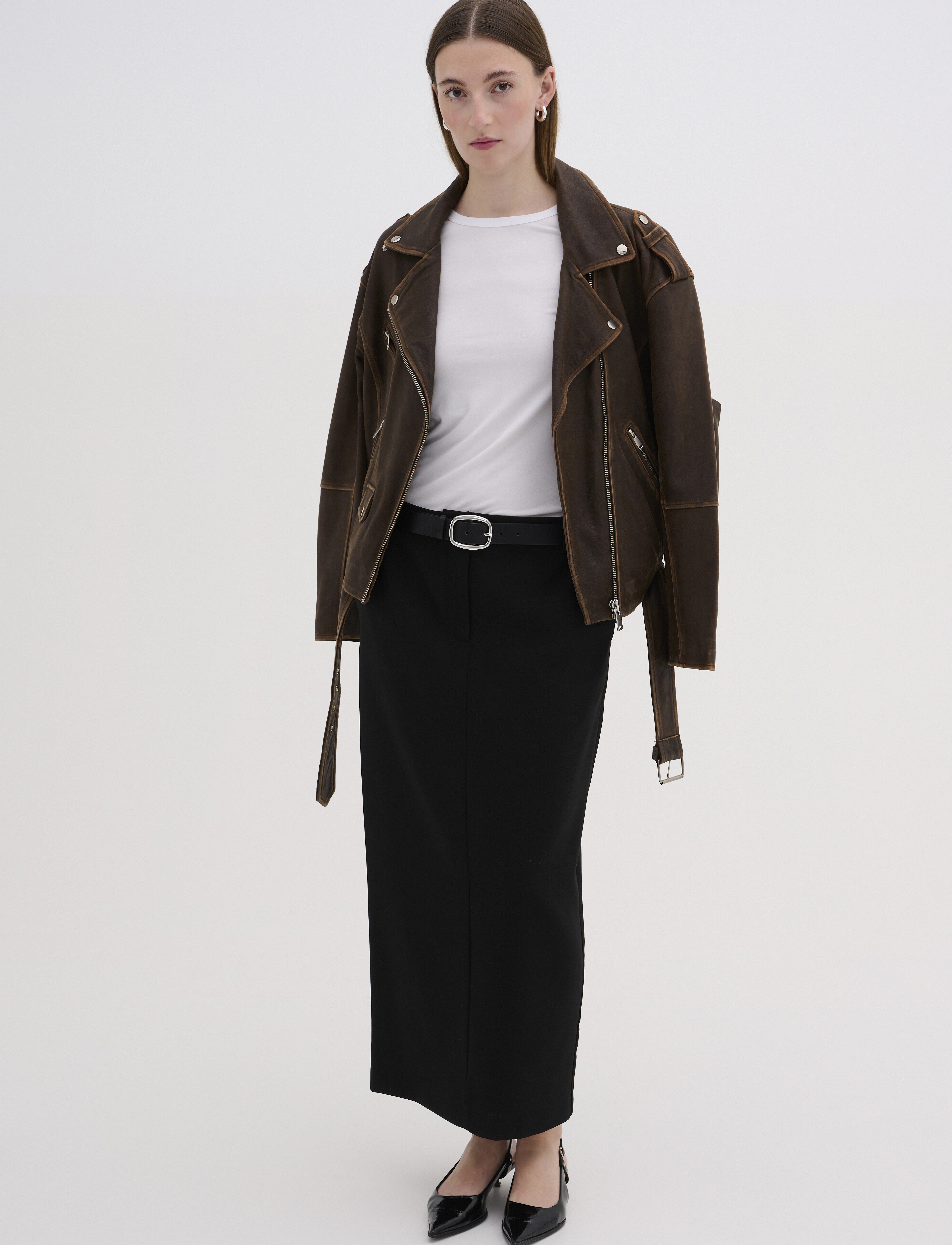 My Essential Wardrobe - SpaceMW Skirt - pliiatsseelikud - black - 3