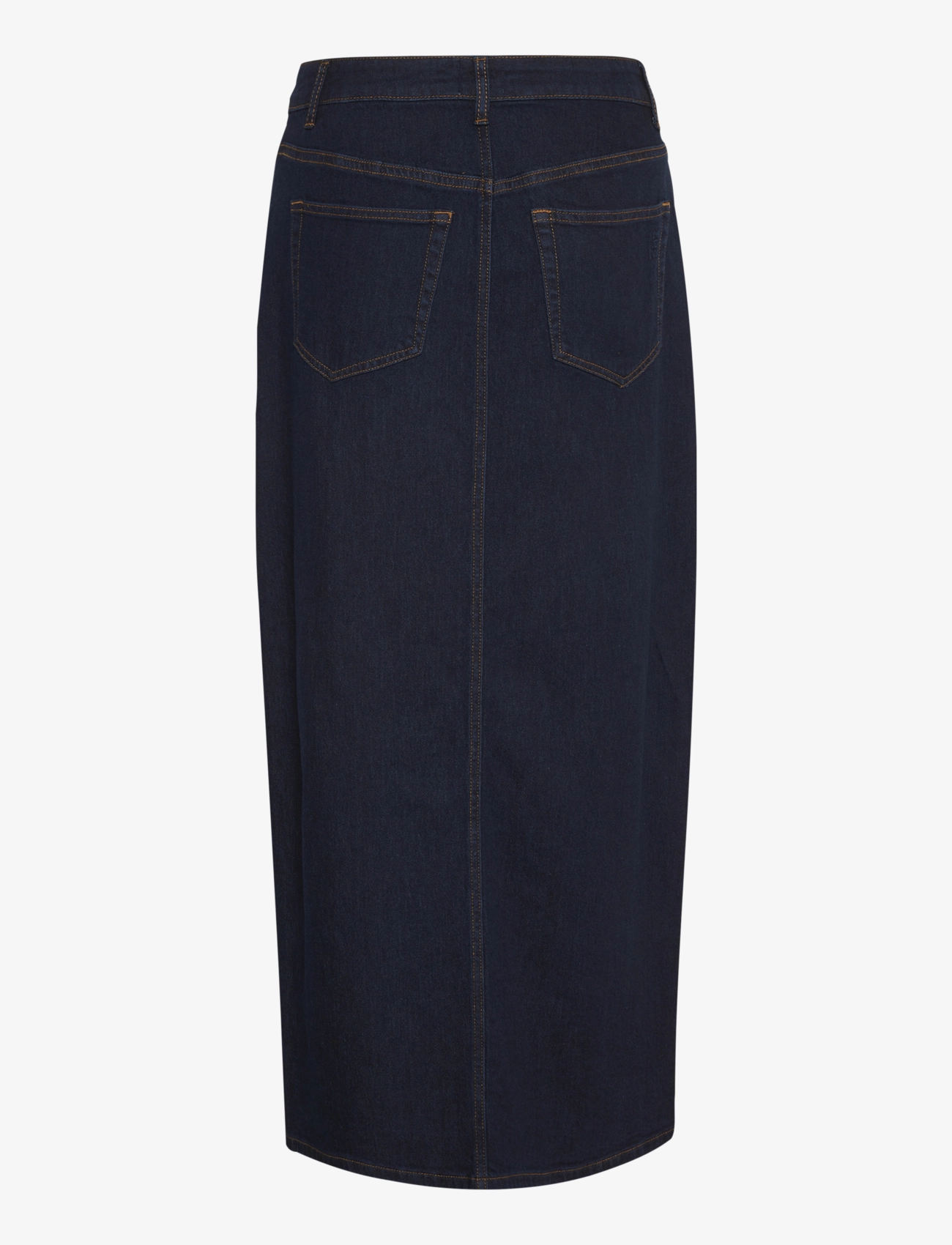 My Essential Wardrobe - LaraMW 115 Skirt - midi skirts - dark blue un-wash - 2