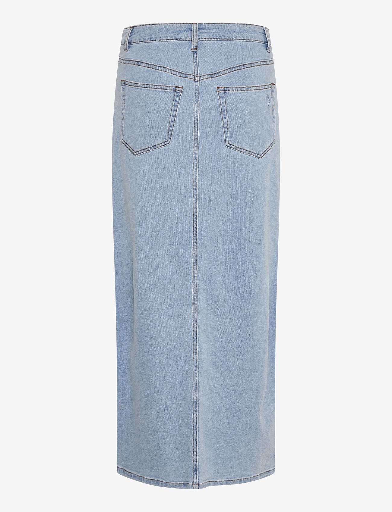 My Essential Wardrobe - LaraMW 115 Skirt - midi nederdele - light blue wash - 2