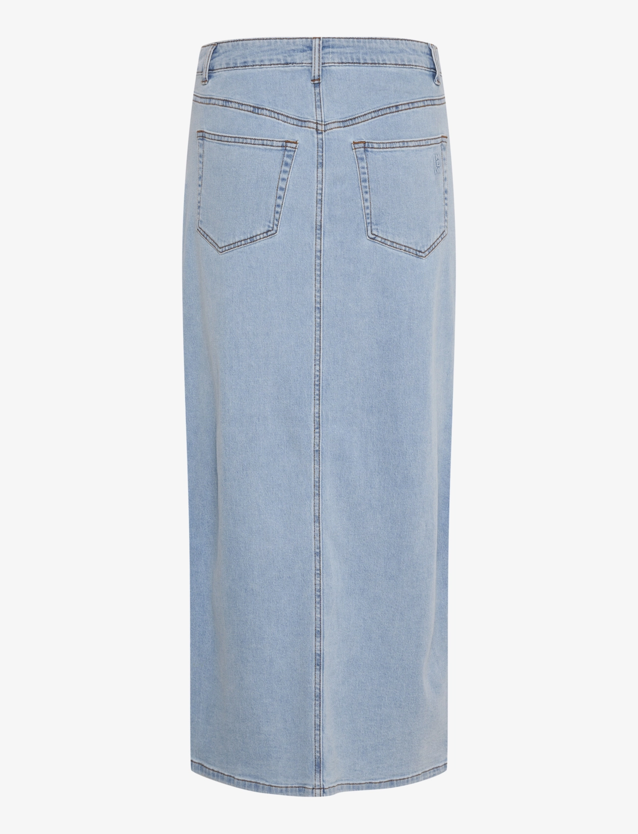 My Essential Wardrobe - LaraMW 115 Skirt - midiseelikud - light blue wash - 2