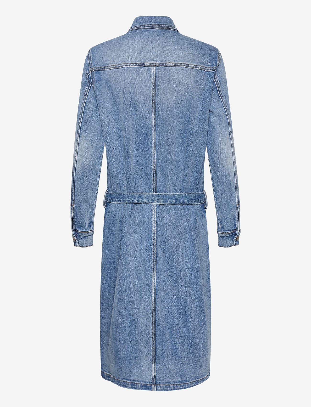 My Essential Wardrobe - DangoMW 144 Shirtdress - cowboykjoler - light blue retro wash - 1