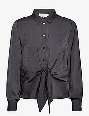 My Essential Wardrobe - AlbaMW Blouse - palaidinės ilgomis rankovėmis - iron grey - 0