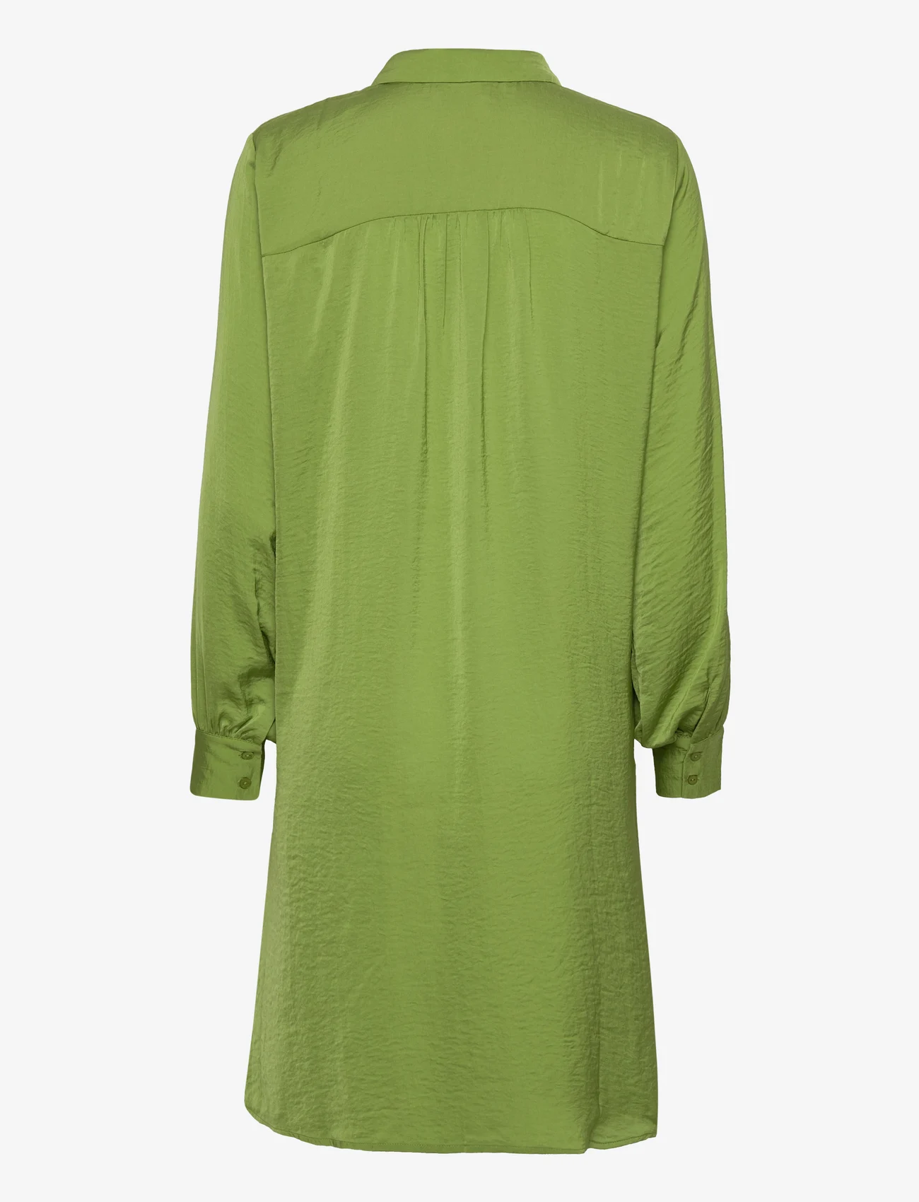 My Essential Wardrobe - AlbaMW Dress - marškinių tipo suknelės - kelp forest green - 1