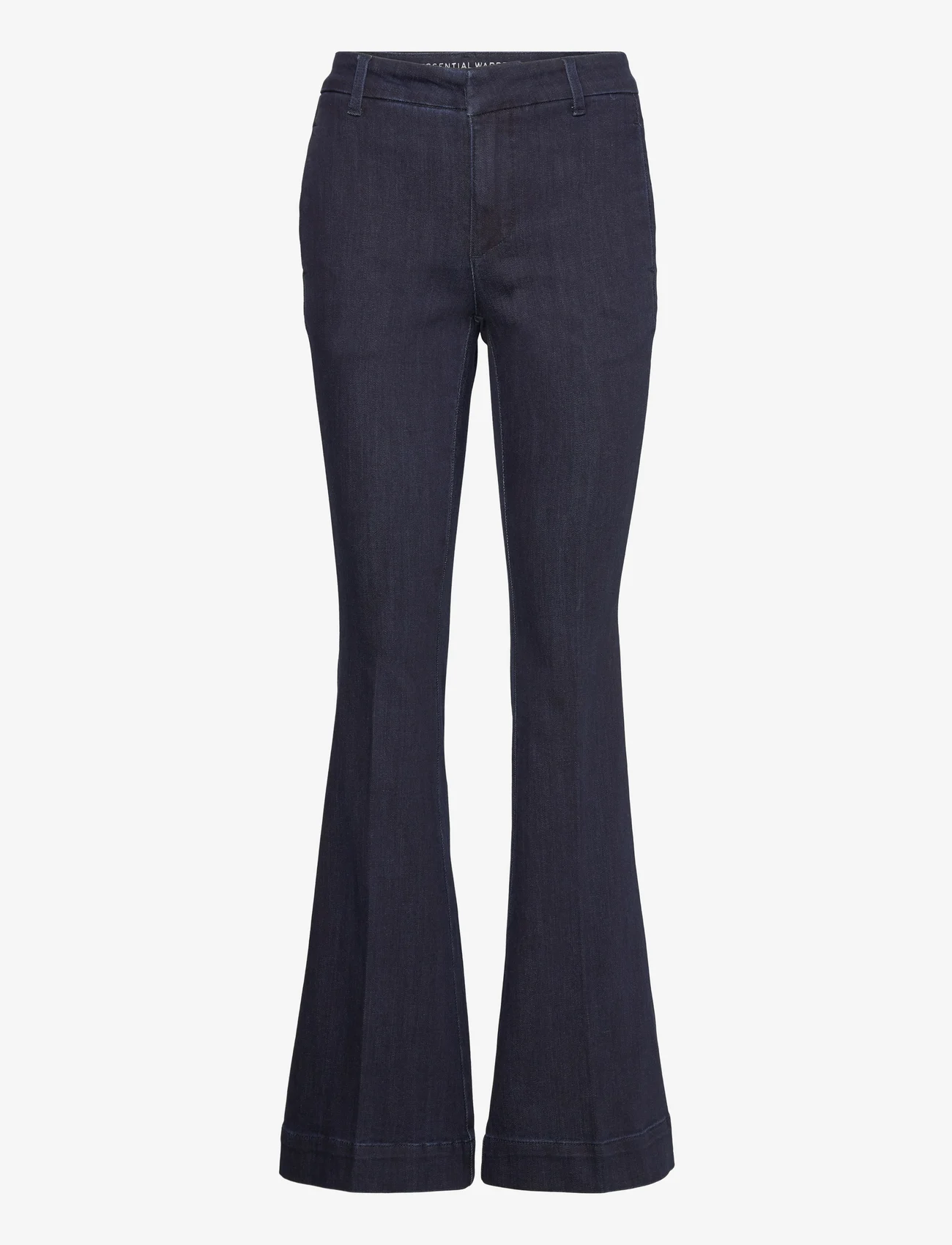 My Essential Wardrobe - AyoMW 158 High Bootcut Y - flared jeans - dark blue un-wash - 0