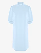 ElleMW Puff Dress - CASHMERE BLUE