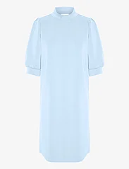 My Essential Wardrobe - ElleMW Puff Dress - džemperio tipo suknelės - cashmere blue - 0