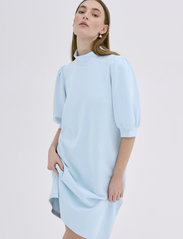 My Essential Wardrobe - ElleMW Puff Dress - sweatshirtkjoler - cashmere blue - 2