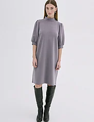 My Essential Wardrobe - ElleMW Puff Dress - sweatshirtkjoler - graystone - 2