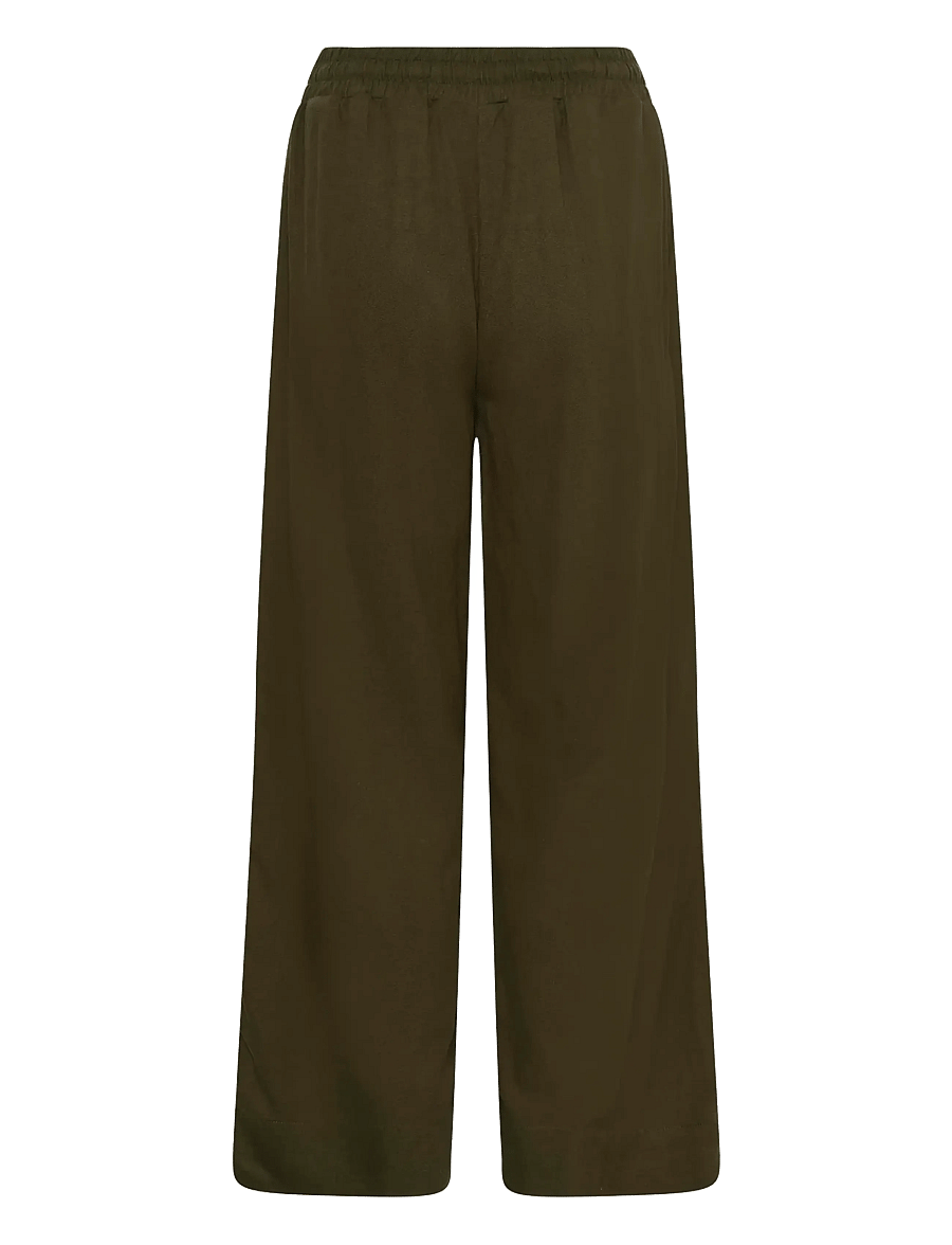 My Essential Wardrobe - DiasMW Pant - hosen mit weitem bein - forest night - 2