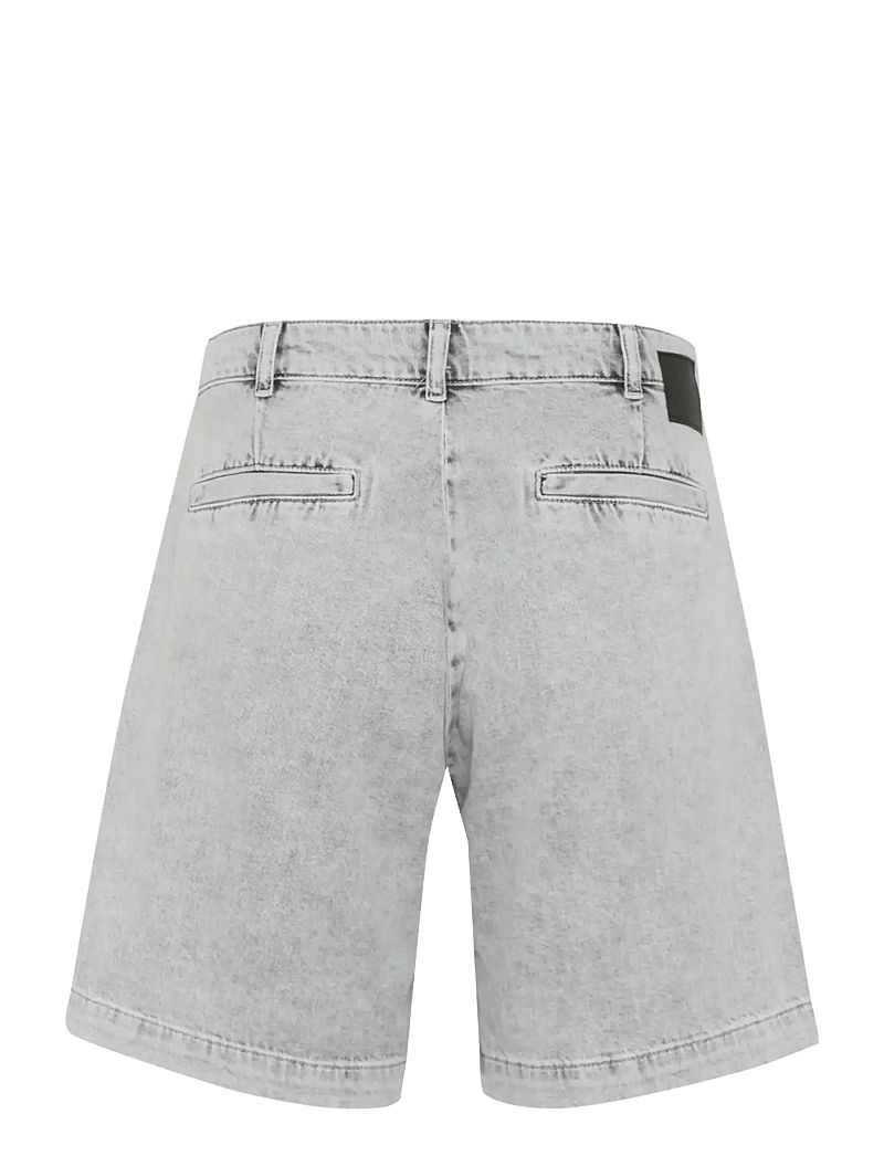 My Essential Wardrobe - MaloMW 143 Shorts - jorts - light grey wash - 2