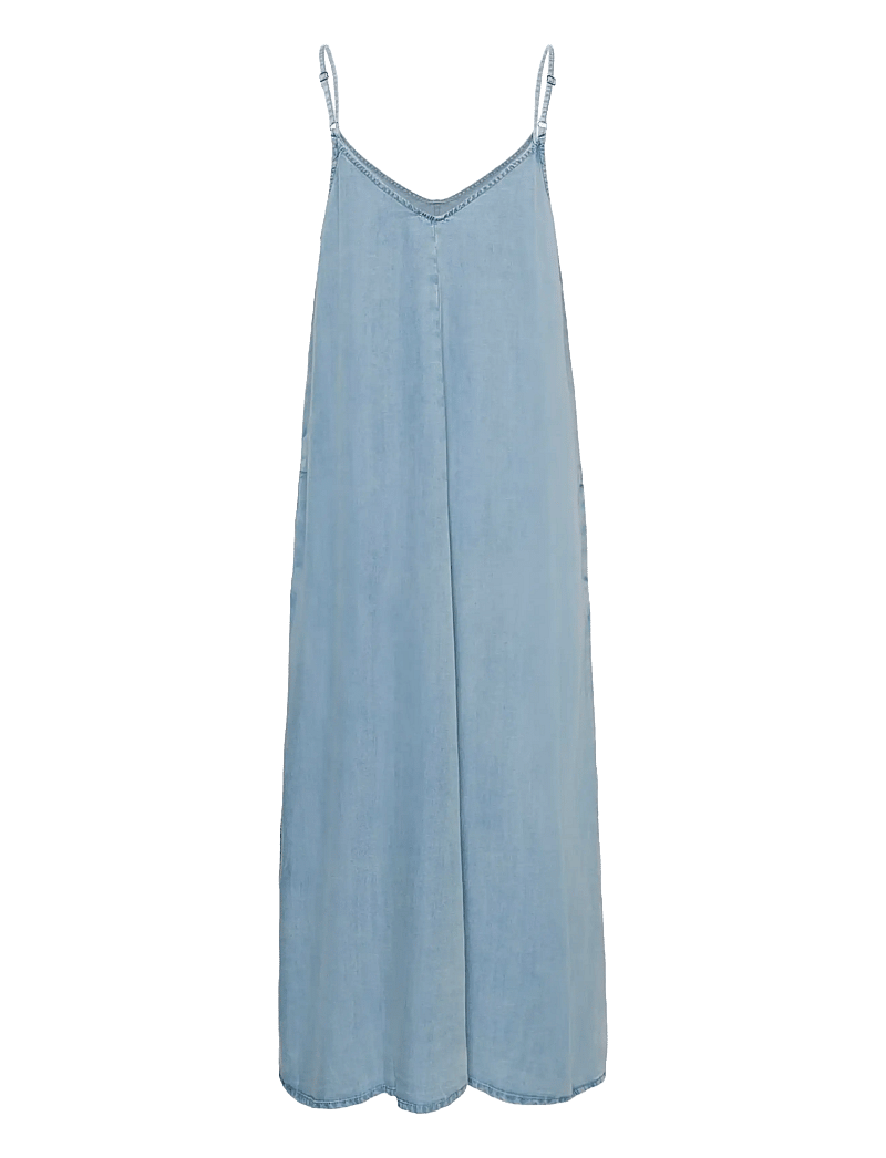 My Essential Wardrobe - NellyMW Strap Dress - maxi dresses - light blue/ blue wash - 2