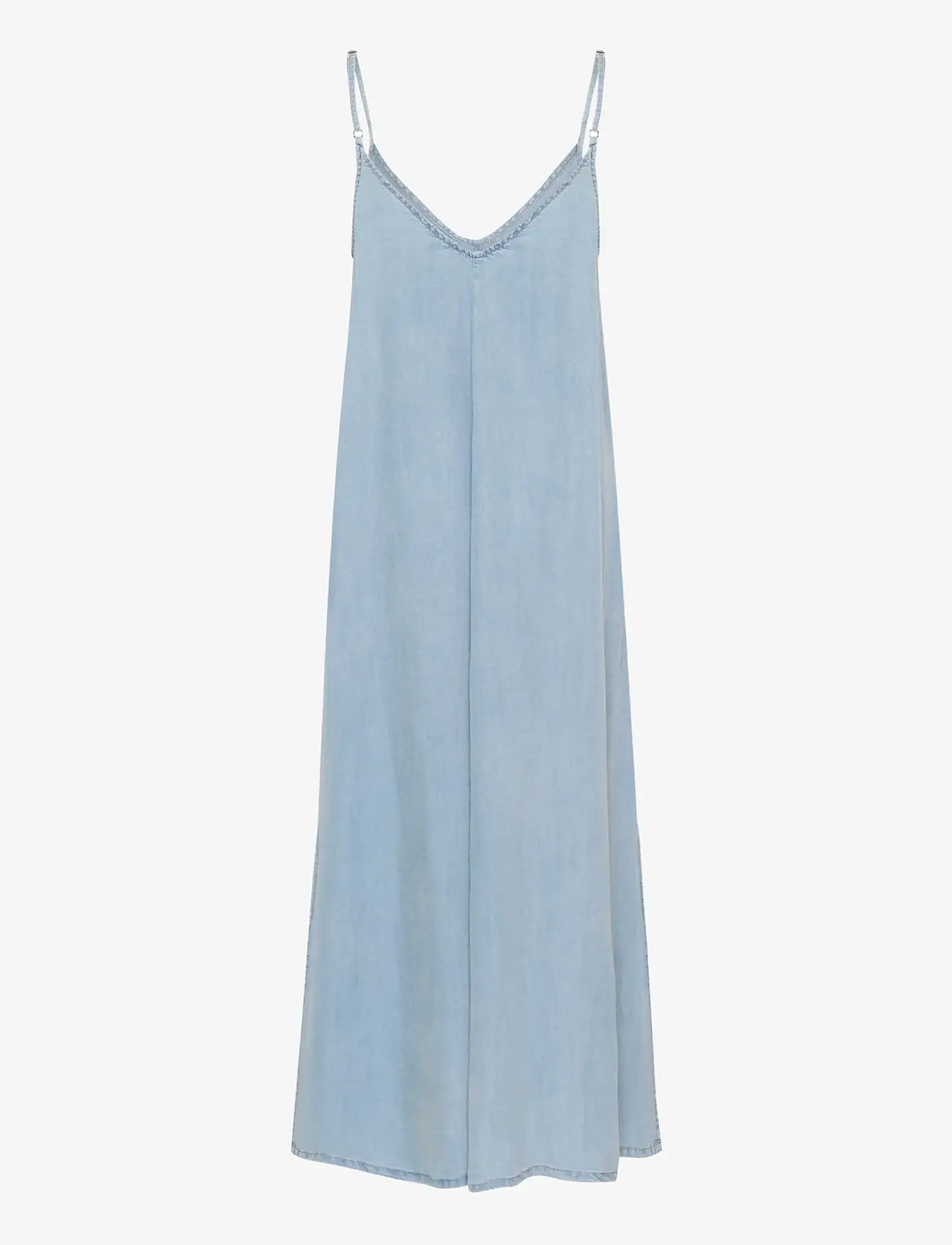 My Essential Wardrobe - NellyMW Strap Dress - maxi kjoler - light blue wash - 2