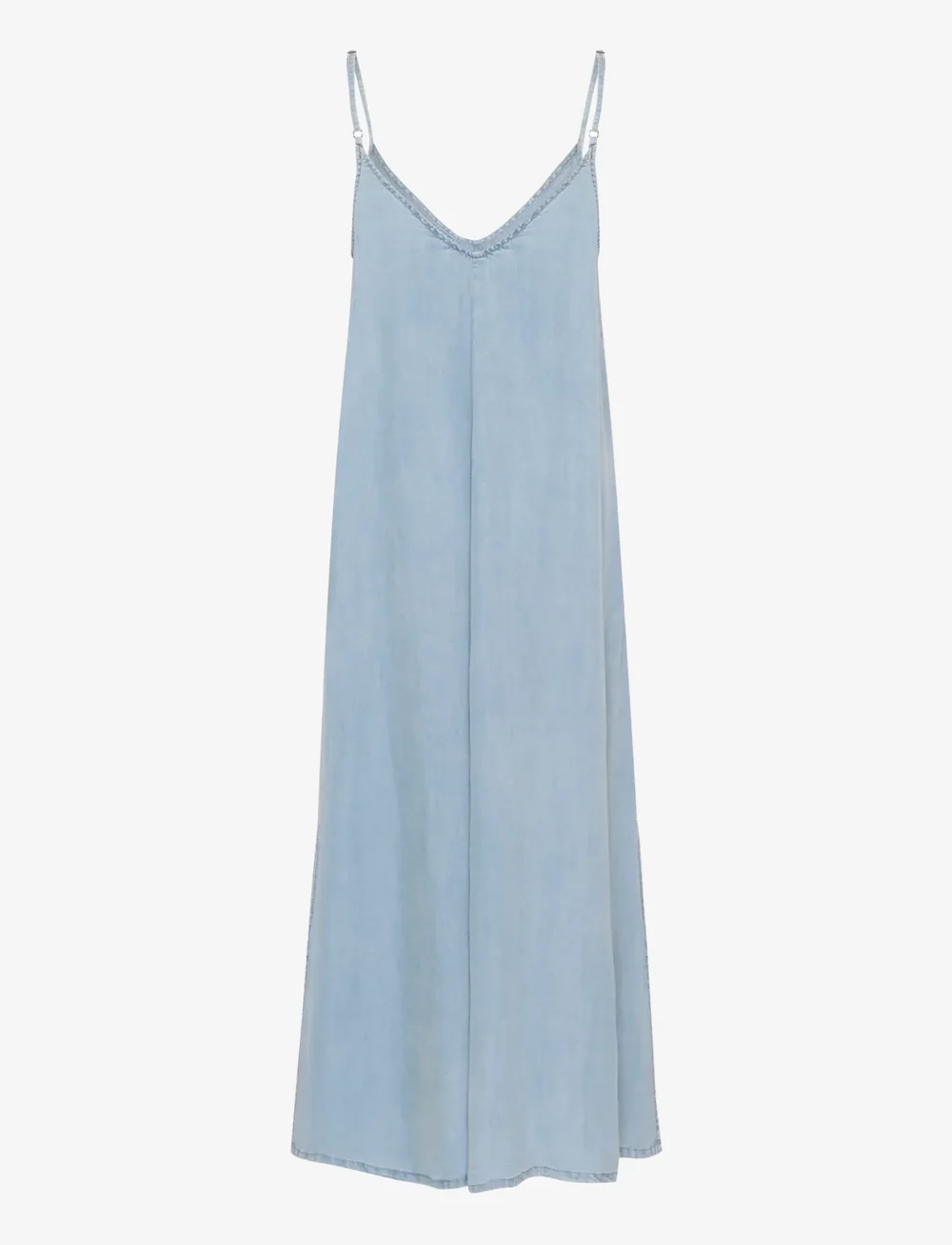 My Essential Wardrobe - NellyMW Strap Dress - maxiklänningar - light blue wash - 2