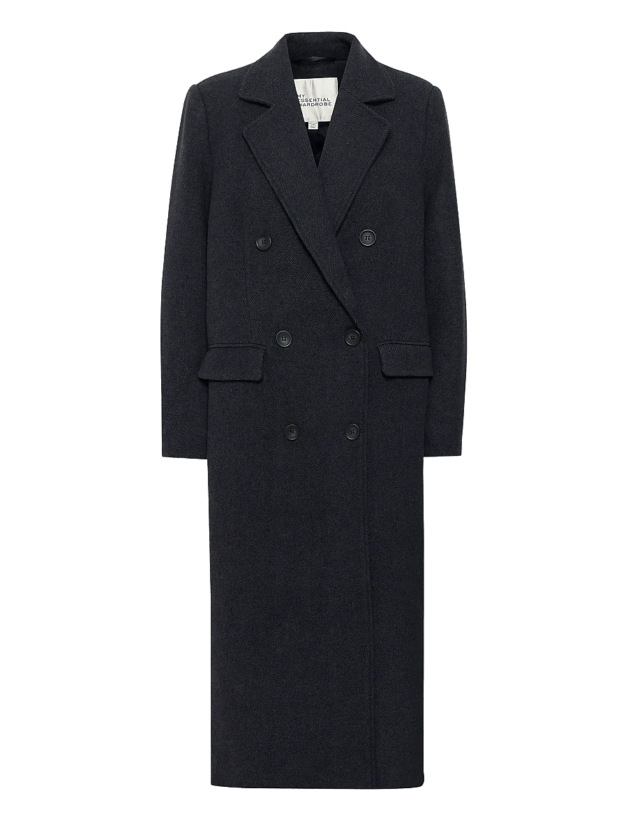 My Essential Wardrobe - FrannieMW Coat - winterjacken - after midnight melange - 1