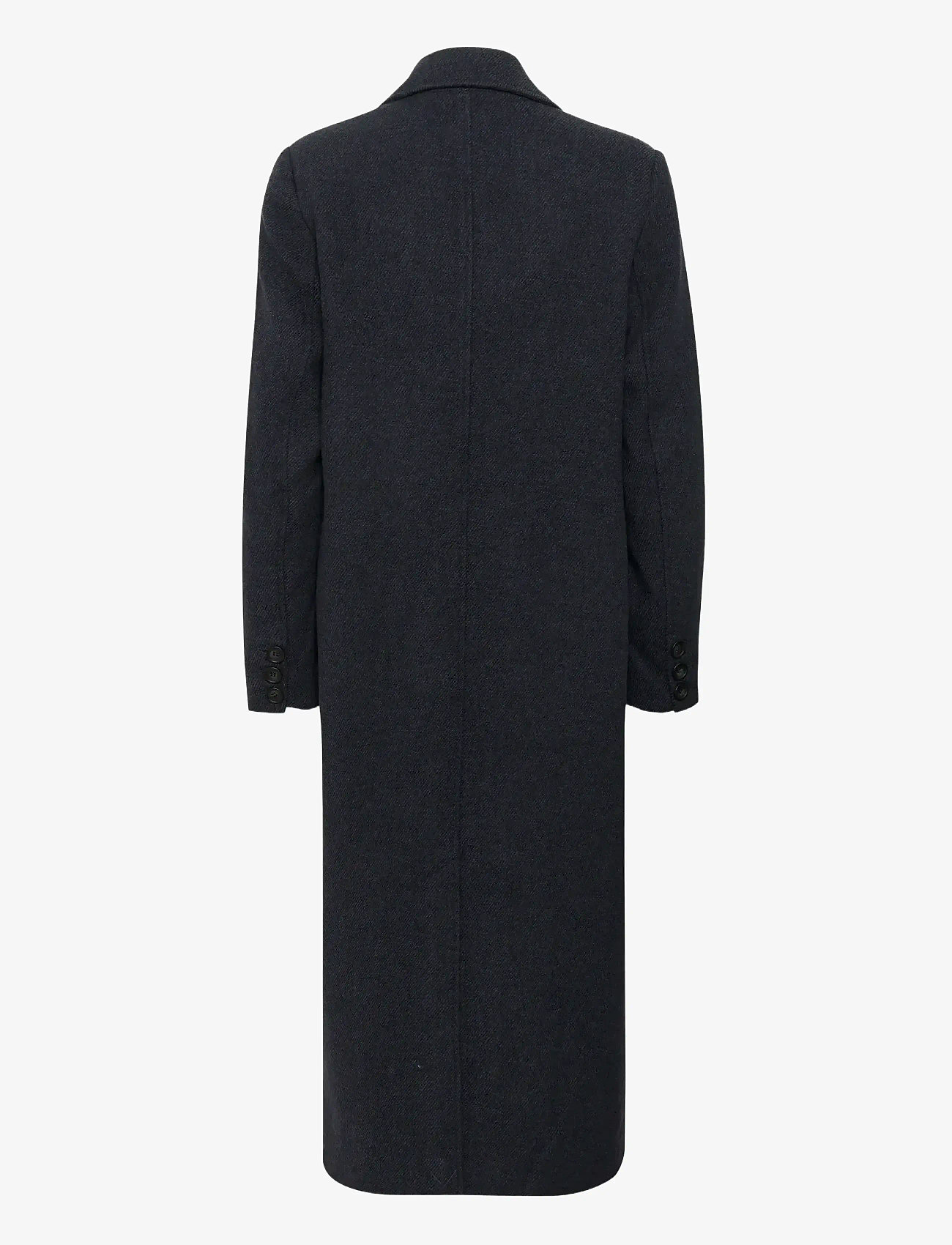 My Essential Wardrobe - FrannieMW Coat - ullkappor - after midnight melange - 2