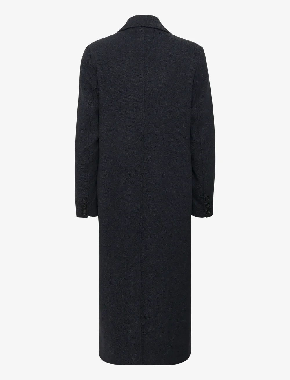 My Essential Wardrobe - FrannieMW Coat - uldfrakker - after midnight melange - 2