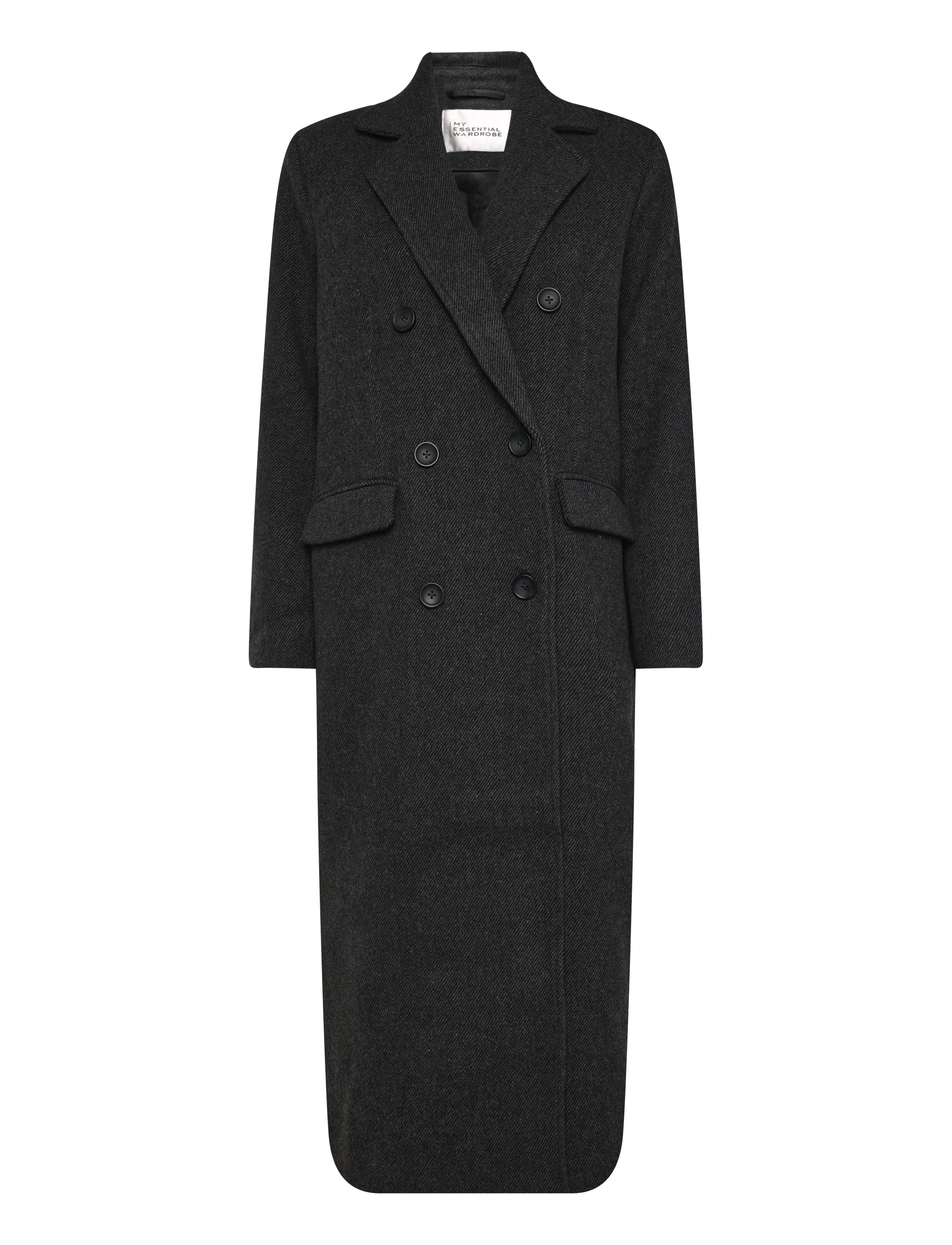 My Essential Wardrobe FrannieMW Coat - Jakker & Frakker - DARK GREY MELANGE / grey