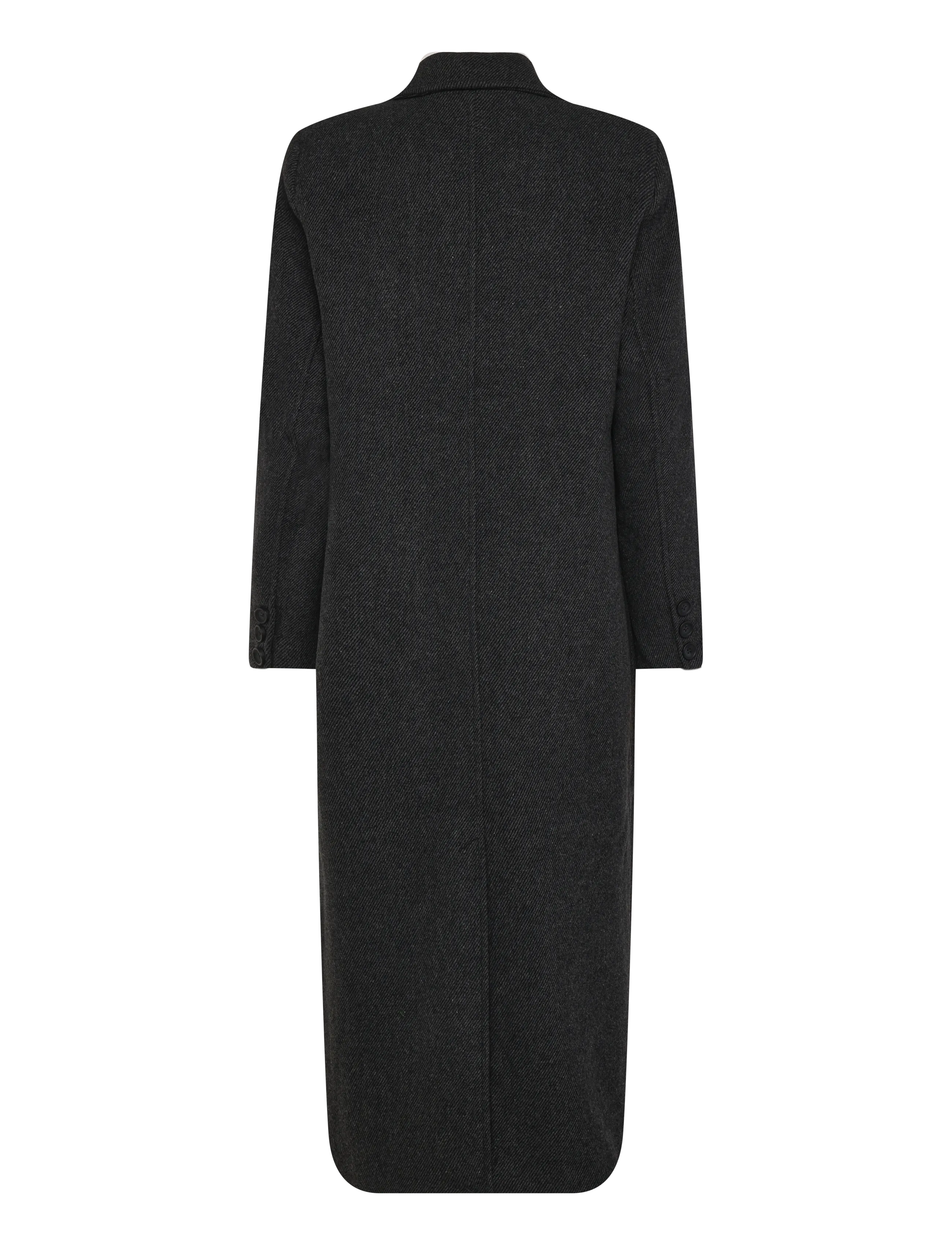My Essential Wardrobe - FrannieMW Coat - vinterjakker - dark grey melange - 1