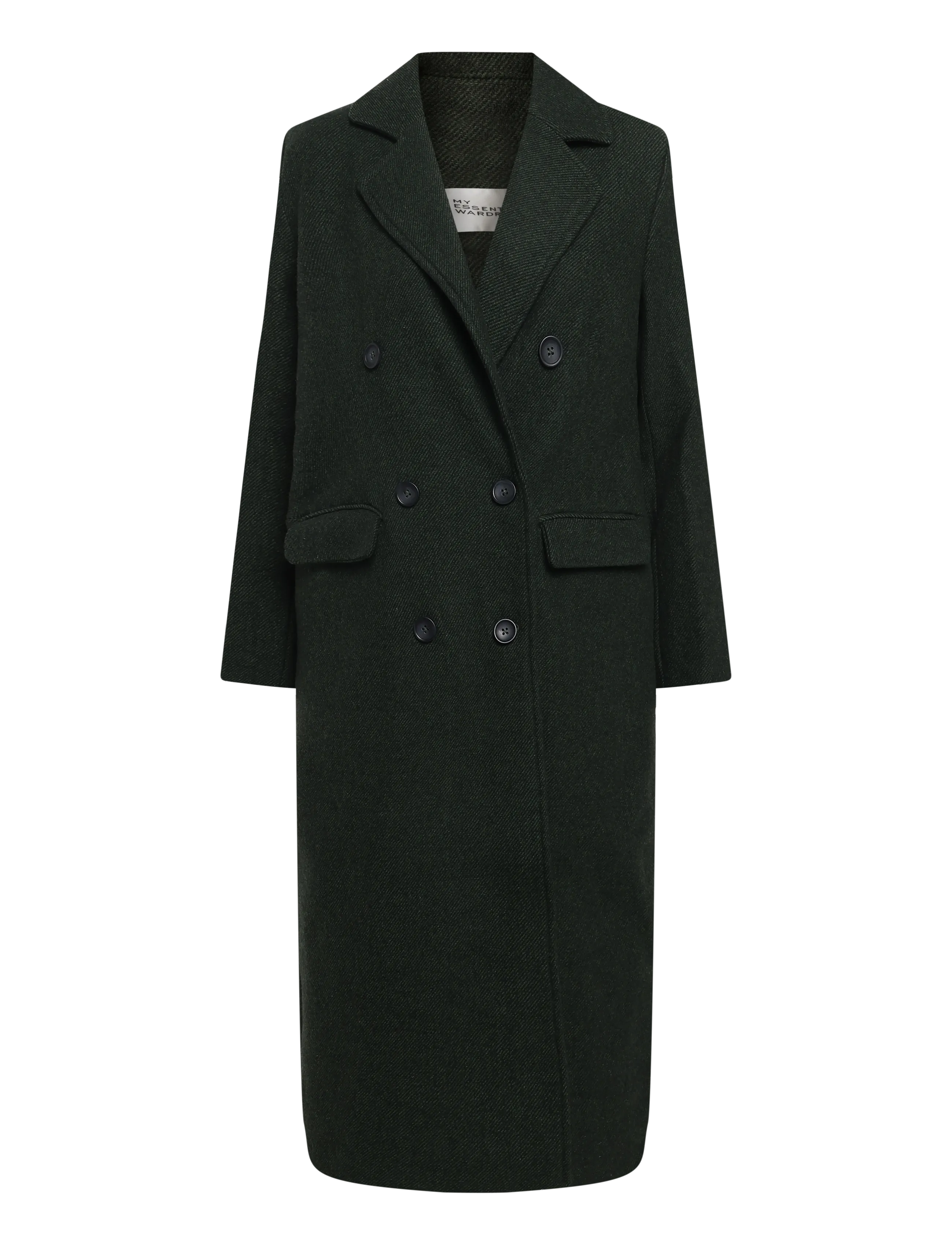 My Essential Wardrobe FrannieMW Coat - Kläder - DOUGLAS MELANGE / green