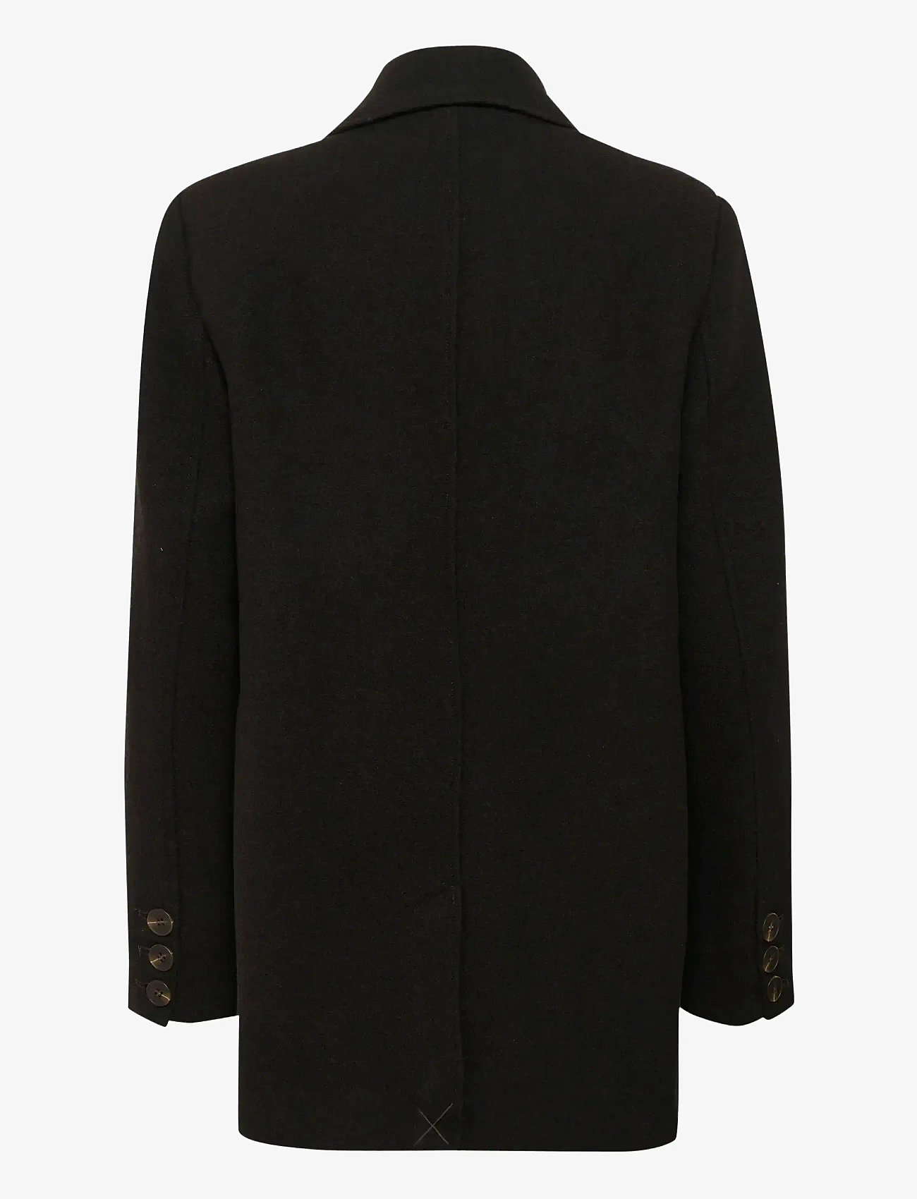 My Essential Wardrobe - FrannieMW Short Coat - wolljacken - espresso melange - 2