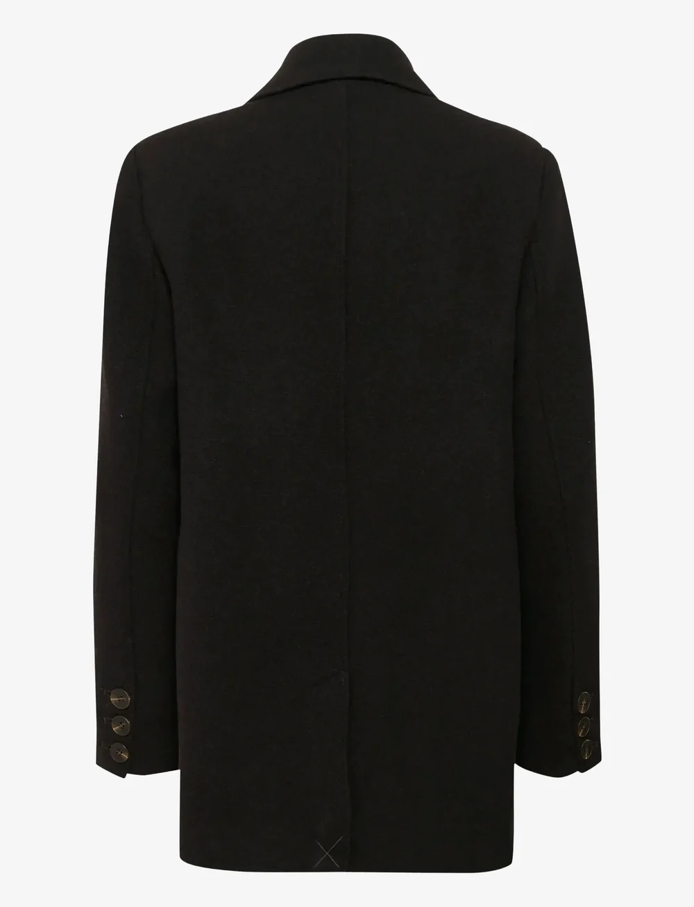 My Essential Wardrobe - FrannieMW Short Coat - ulljakker - espresso melange - 2