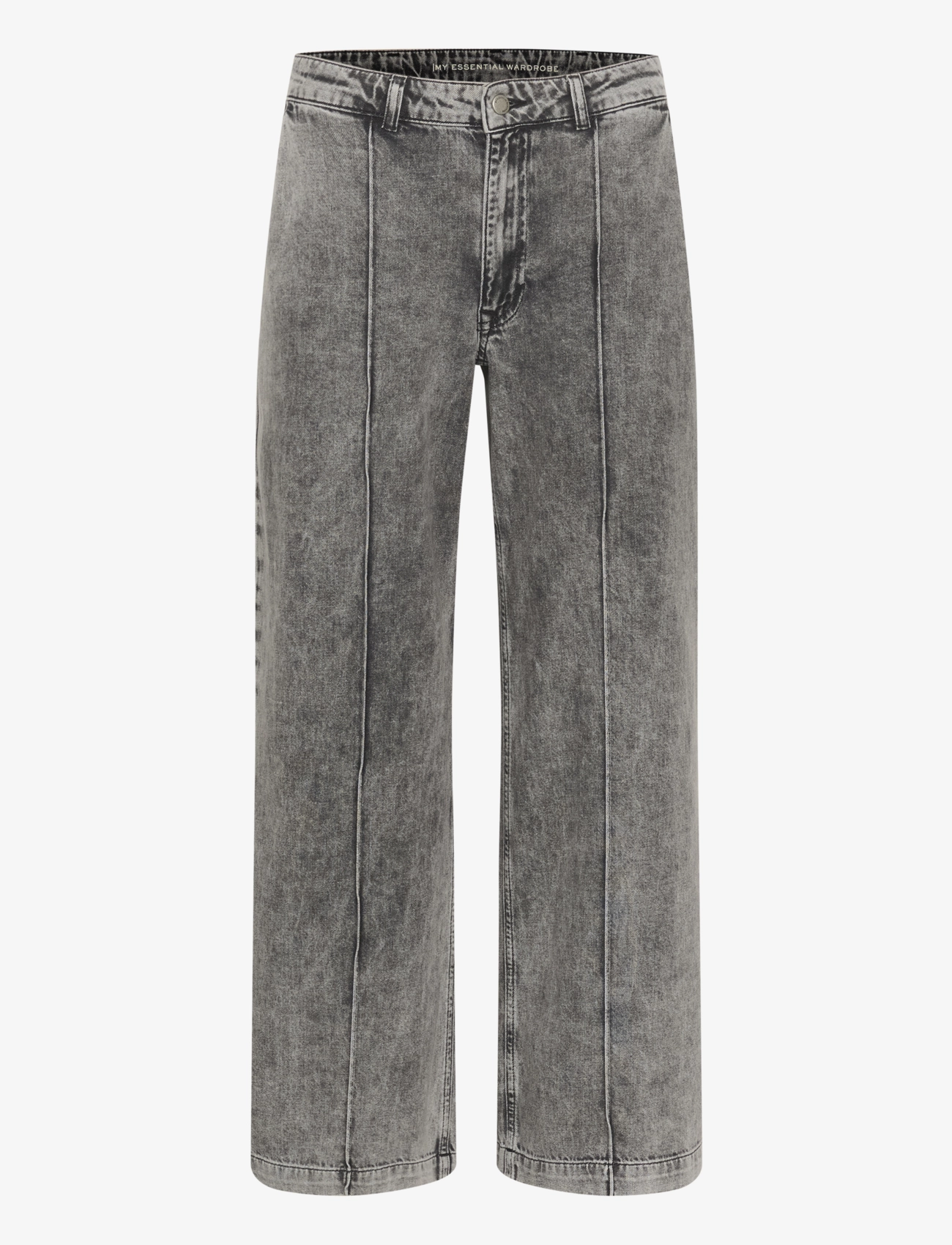 My Essential Wardrobe MaloMW 143 Wide Pant - Jeans - MEDIUM GREY RETRO WASH / grey