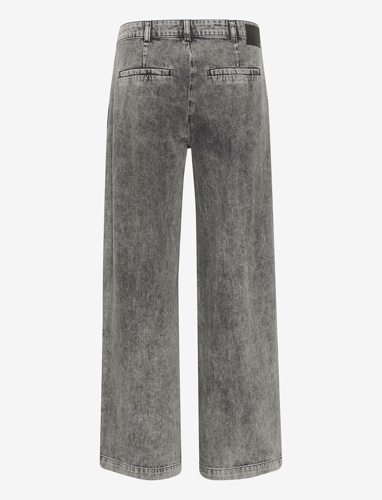 My Essential Wardrobe - MaloMW 143 Wide Pant - brede jeans - medium grey retro wash - 2