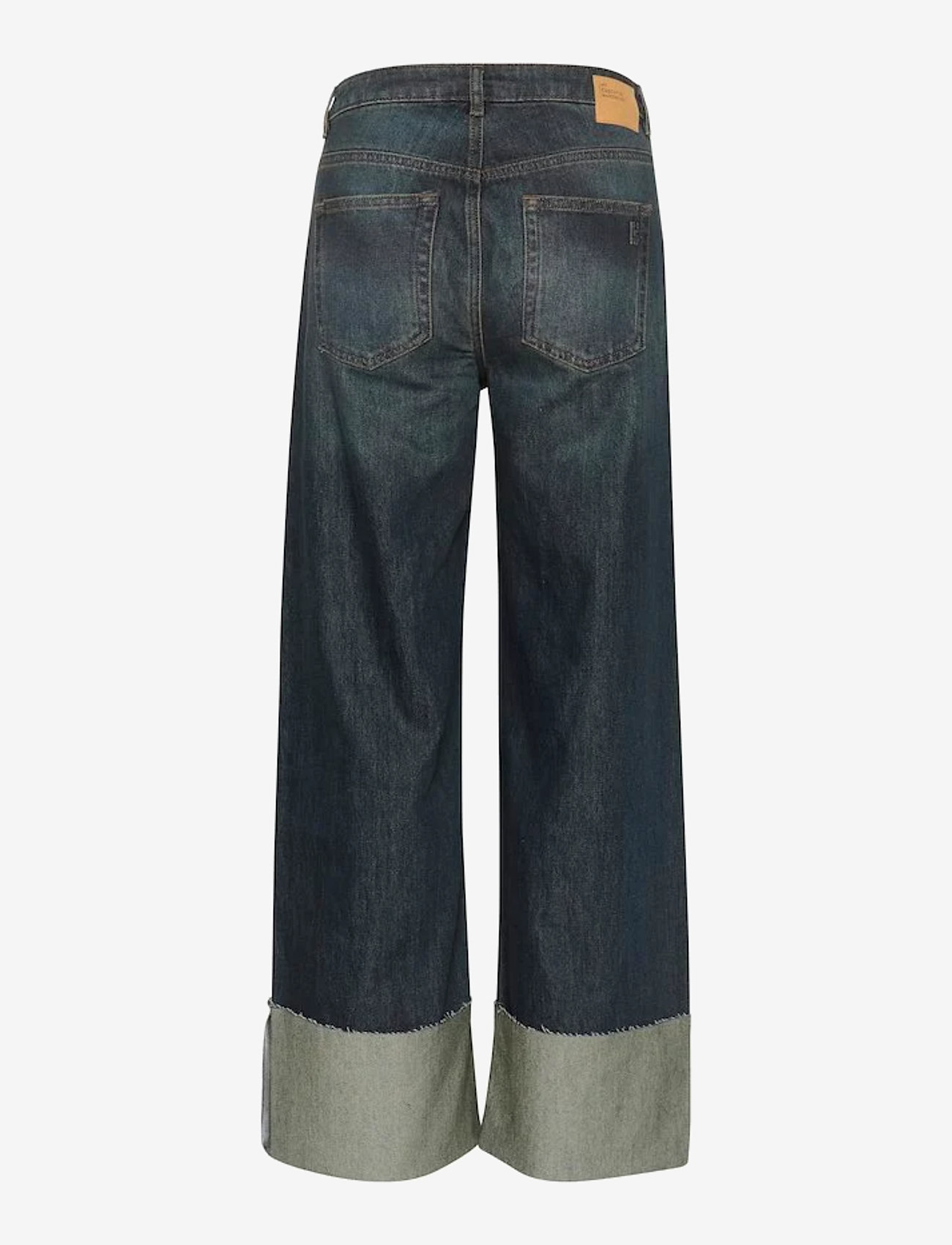 My Essential Wardrobe - DalviMW 139 High Wide - brede jeans - dark blue dirty wash - 1