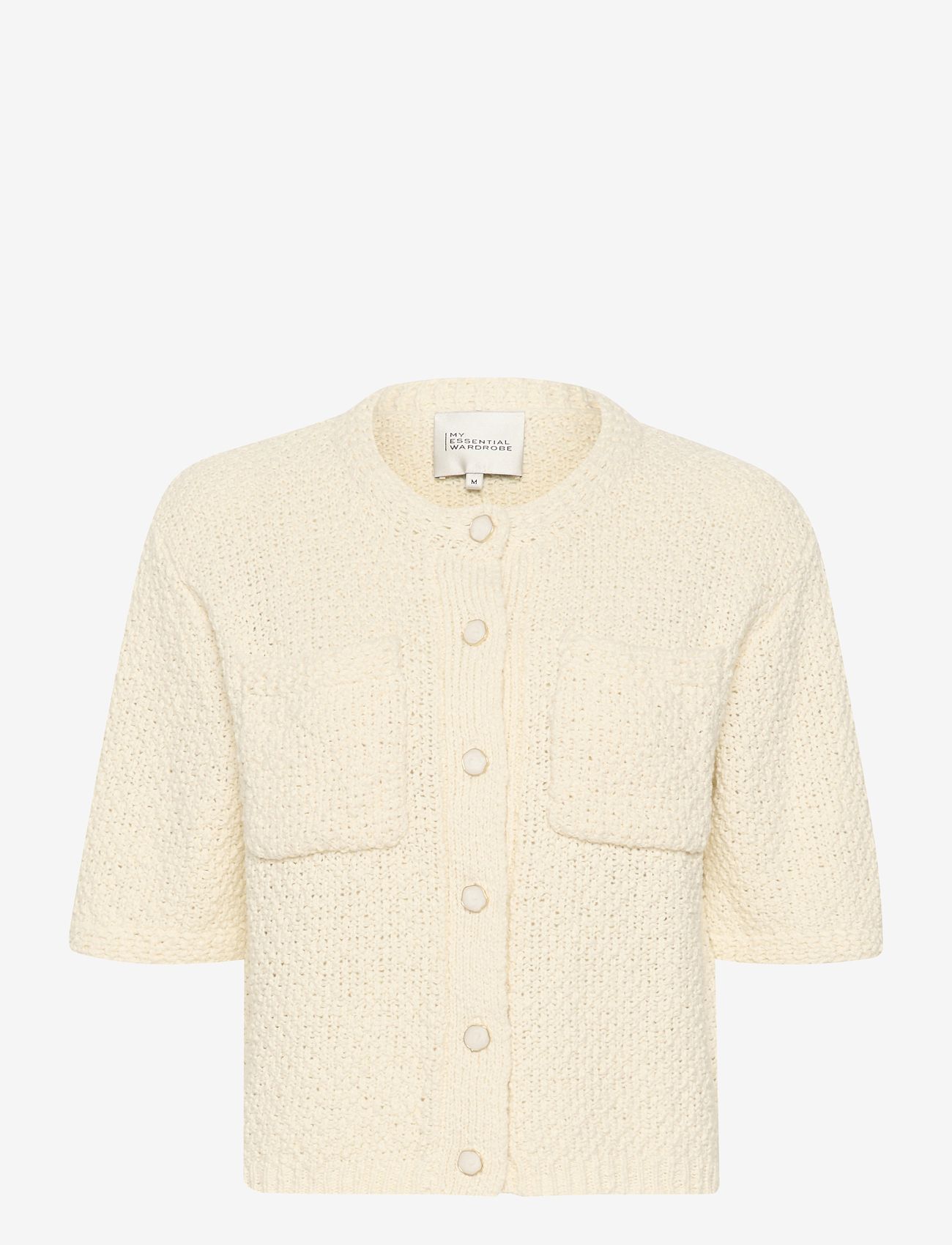 My Essential Wardrobe - CarryMW Knit Cardigan - cardigans - antique white - 1