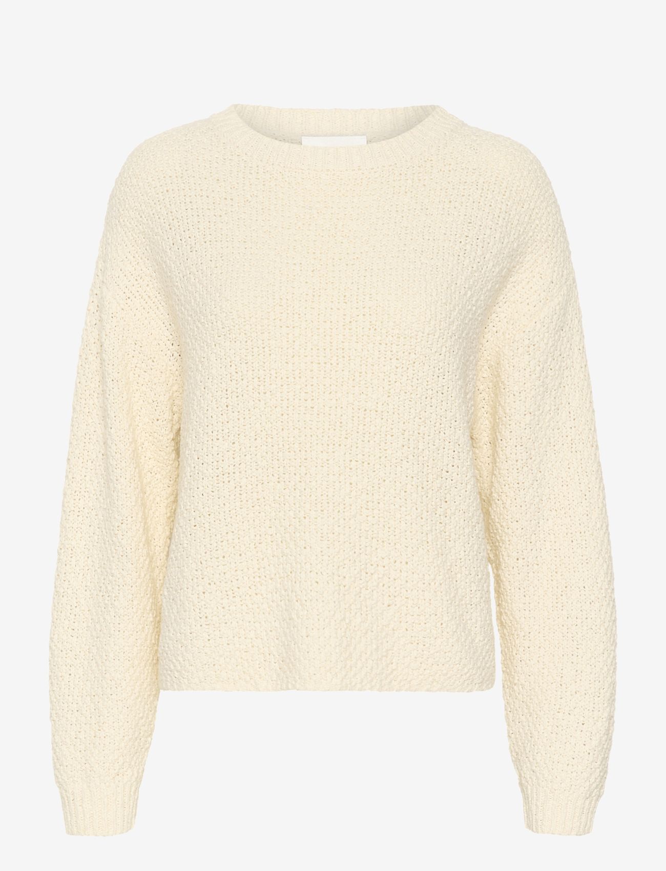 My Essential Wardrobe - CarryMW Knit Pullover - stickade tröjor - antique white - 1